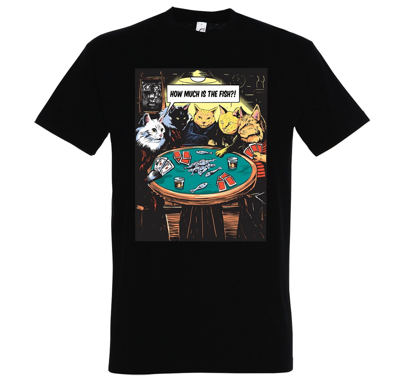 Youth Designz T-Shirt How Much Is The Fish?" Poker Herren Shirt mit trendigem Frontprint" von Youth Designz