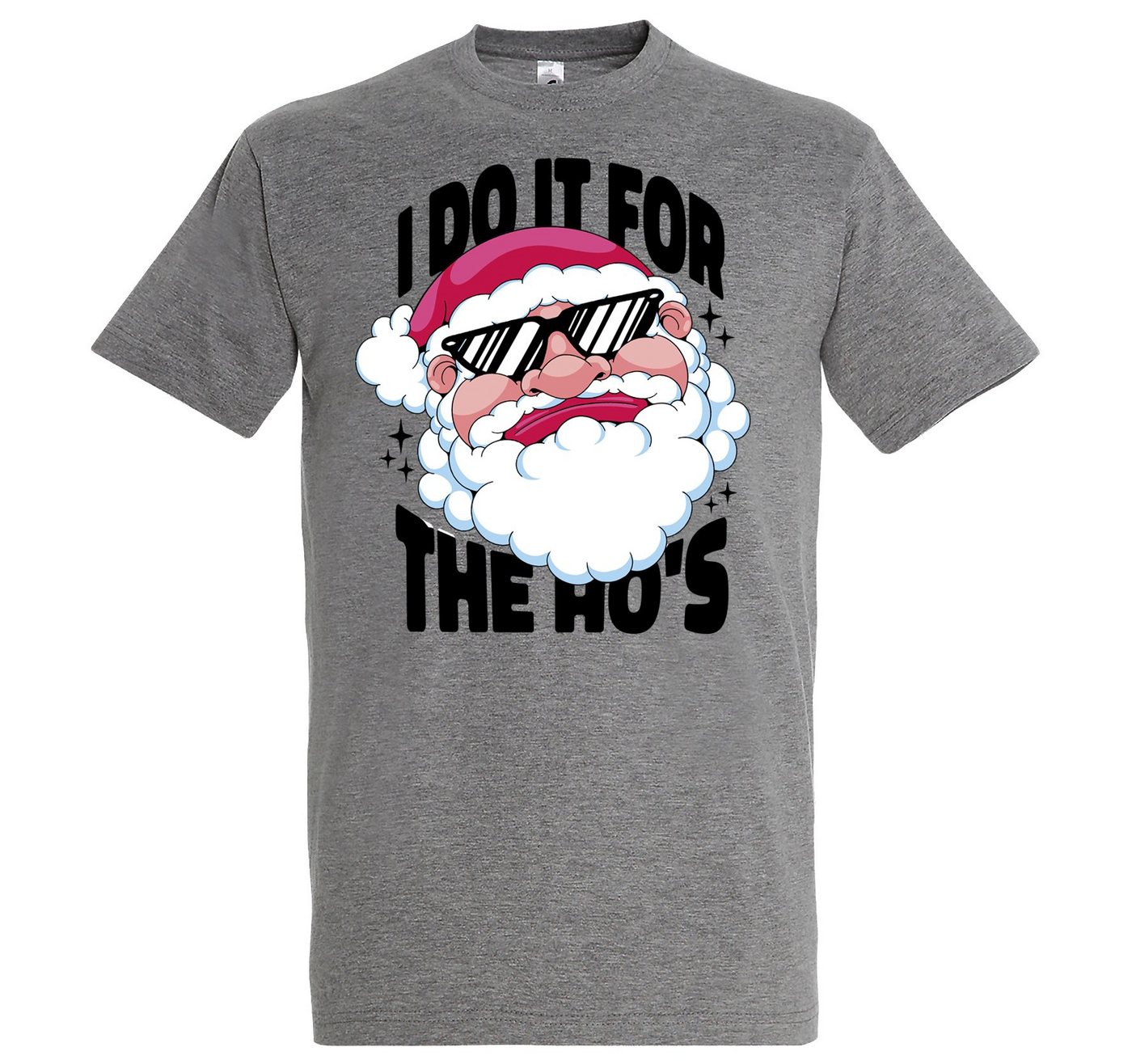 Youth Designz T-Shirt I Do it for the HO's Herren Shirt im Weihnachten Look von Youth Designz
