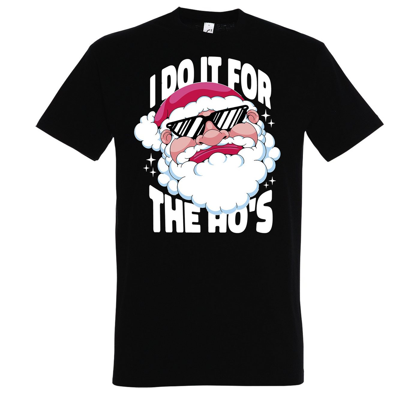 Youth Designz T-Shirt I Do it for the HO's Herren Shirt im Weihnachten Look von Youth Designz