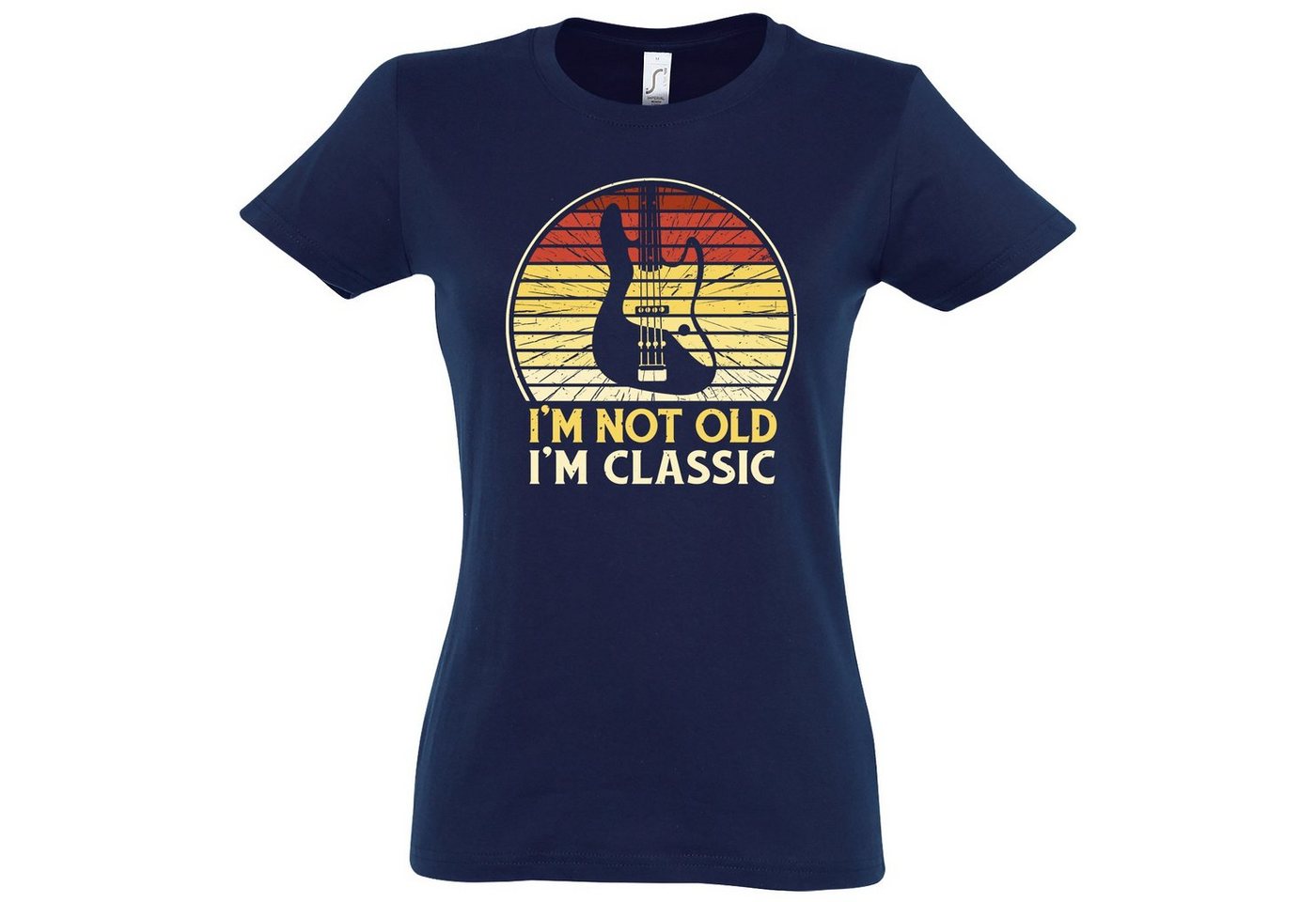 Youth Designz T-Shirt I´m Not Old, I´m Classic" Bass Damen Shirt mit trendigem Frontprint" von Youth Designz