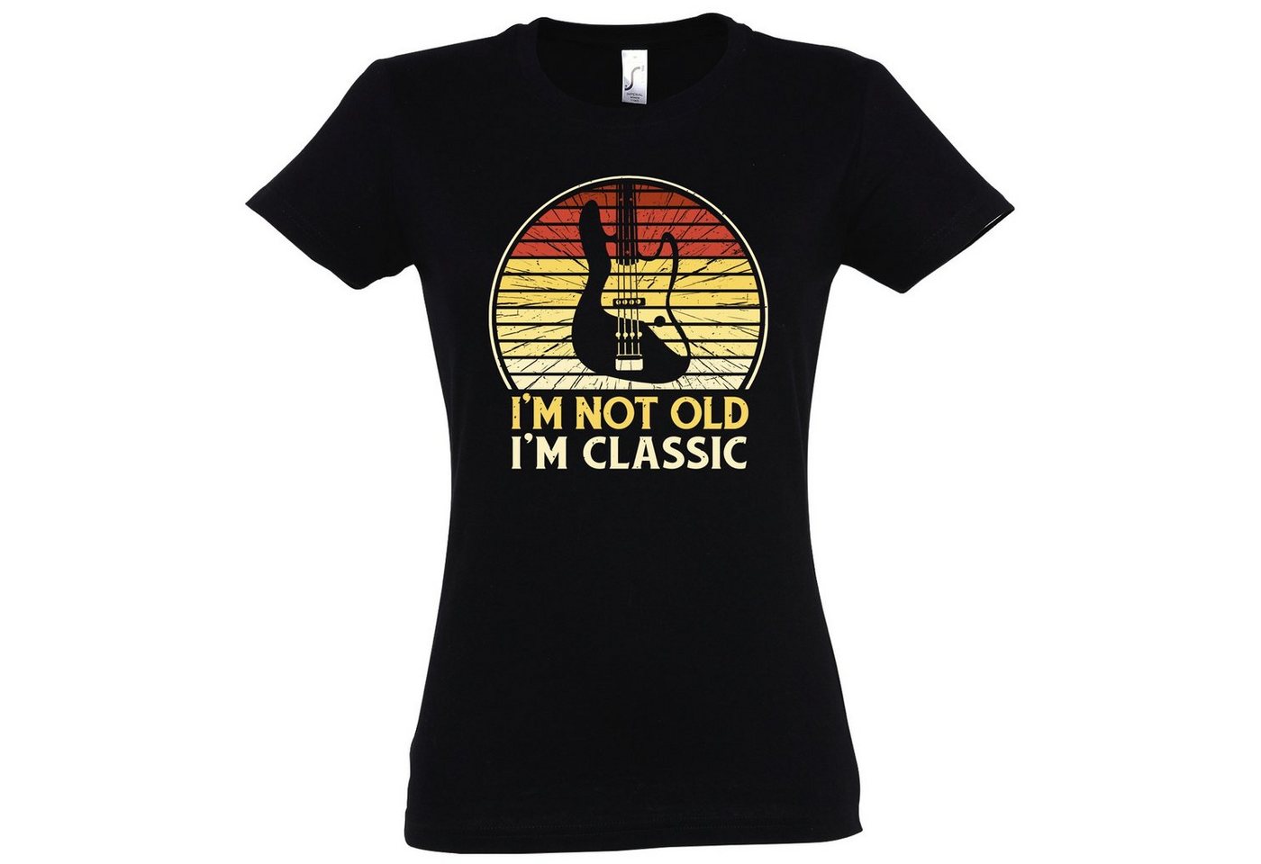 Youth Designz T-Shirt "I´m Not Old, I´m Classic" Bass Damen Shirt mit trendigem Frontprint von Youth Designz