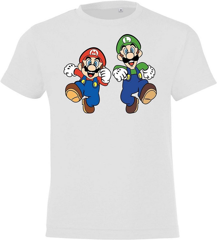 Youth Designz T-Shirt »Kinder Baby T-Shirt Mario & Luigi« mit modischem Print von Youth Designz