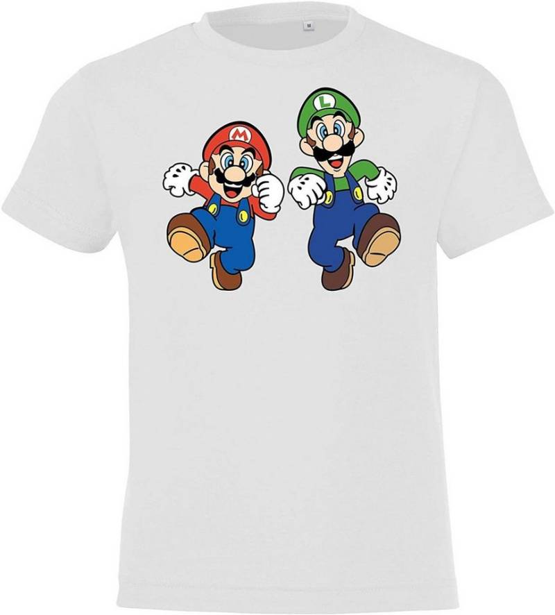 Youth Designz T-Shirt Kinder Baby T-Shirt Mario & Luigi mit modischem Print von Youth Designz