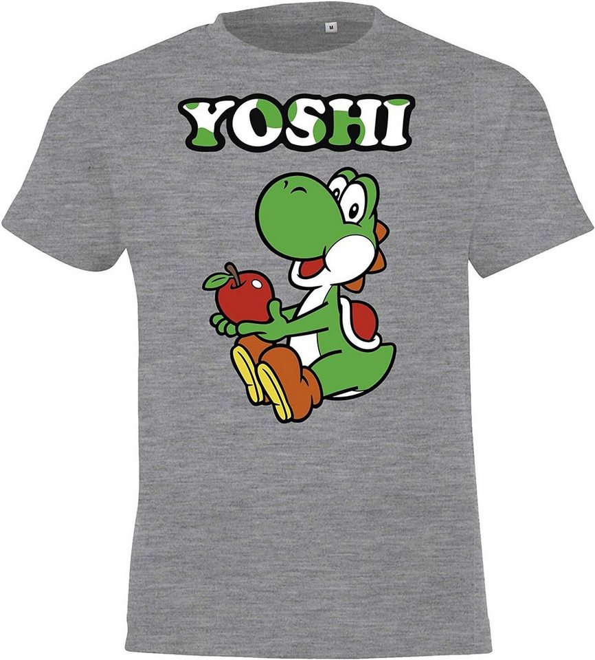 Youth Designz T-Shirt Kinder Baby T-Shirt Yoshi für Jungen & Mädchen mit trendigem Front Print von Youth Designz