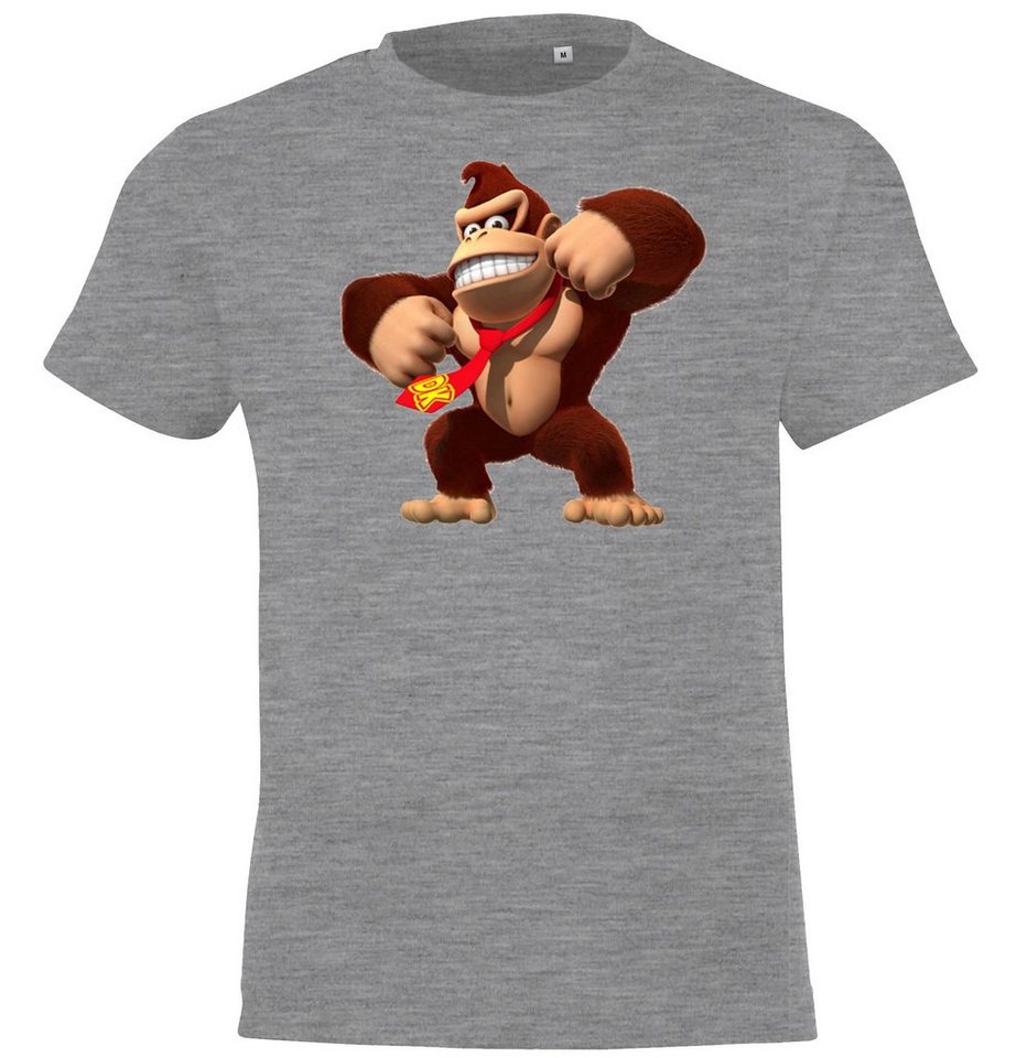 Youth Designz T-Shirt Kinder Kong T-Shirt Donkey Mit trendigem Front Print von Youth Designz