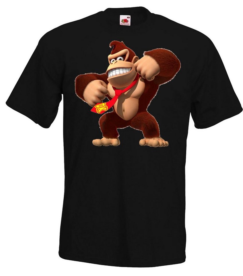 Youth Designz T-Shirt Kong Donkey Herren T-Shirt Mit trendigem Frontprint von Youth Designz