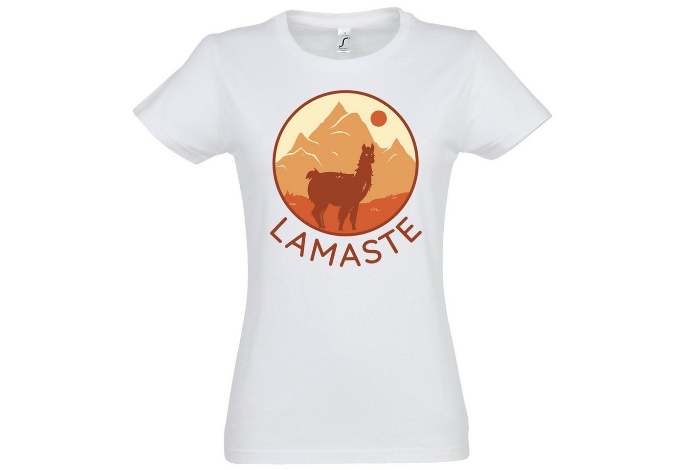 Youth Designz T-Shirt Lamaste Damen Shirt Mit modischem Print von Youth Designz