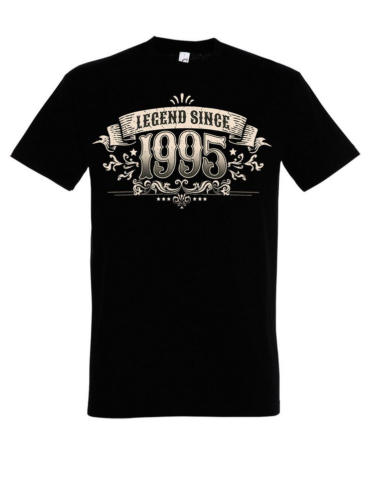 Youth Designz T-Shirt "Legend Since 1995" Herren Shirt mit trendigem Frontprint von Youth Designz