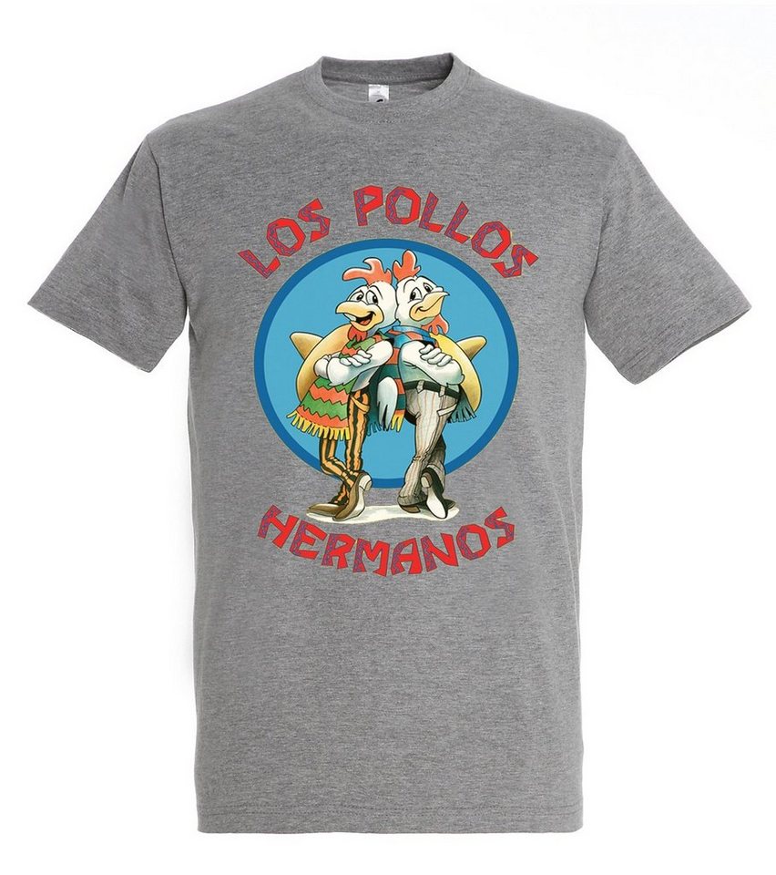 Youth Designz T-Shirt Los Pollos Hermanos Herren Shirt mit trendigem Frontprint von Youth Designz