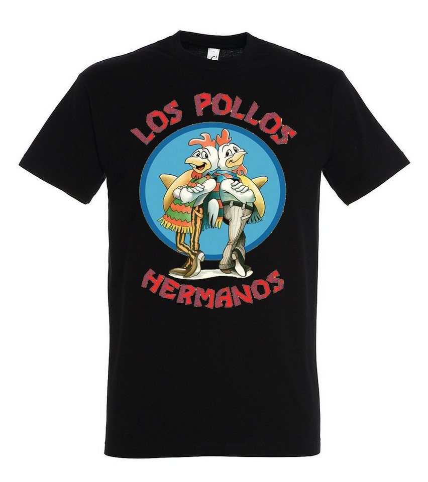 Youth Designz T-Shirt Los Pollos Hermanos Herren Shirt mit trendigem Frontprint von Youth Designz