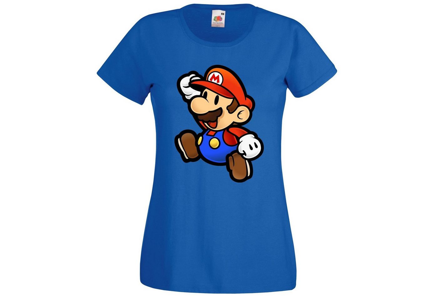 Youth Designz T-Shirt Mario Damen T-Shirt mit Retro Gaming Print von Youth Designz