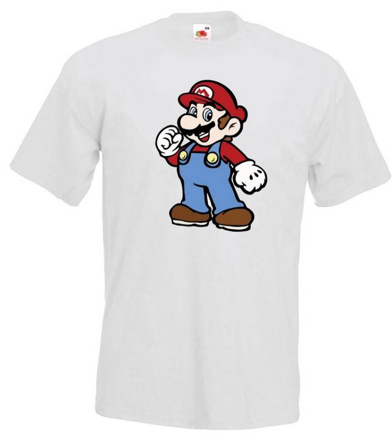 Youth Designz T-Shirt Mario Herren T-Shirt Mit trendigem Frontprint von Youth Designz