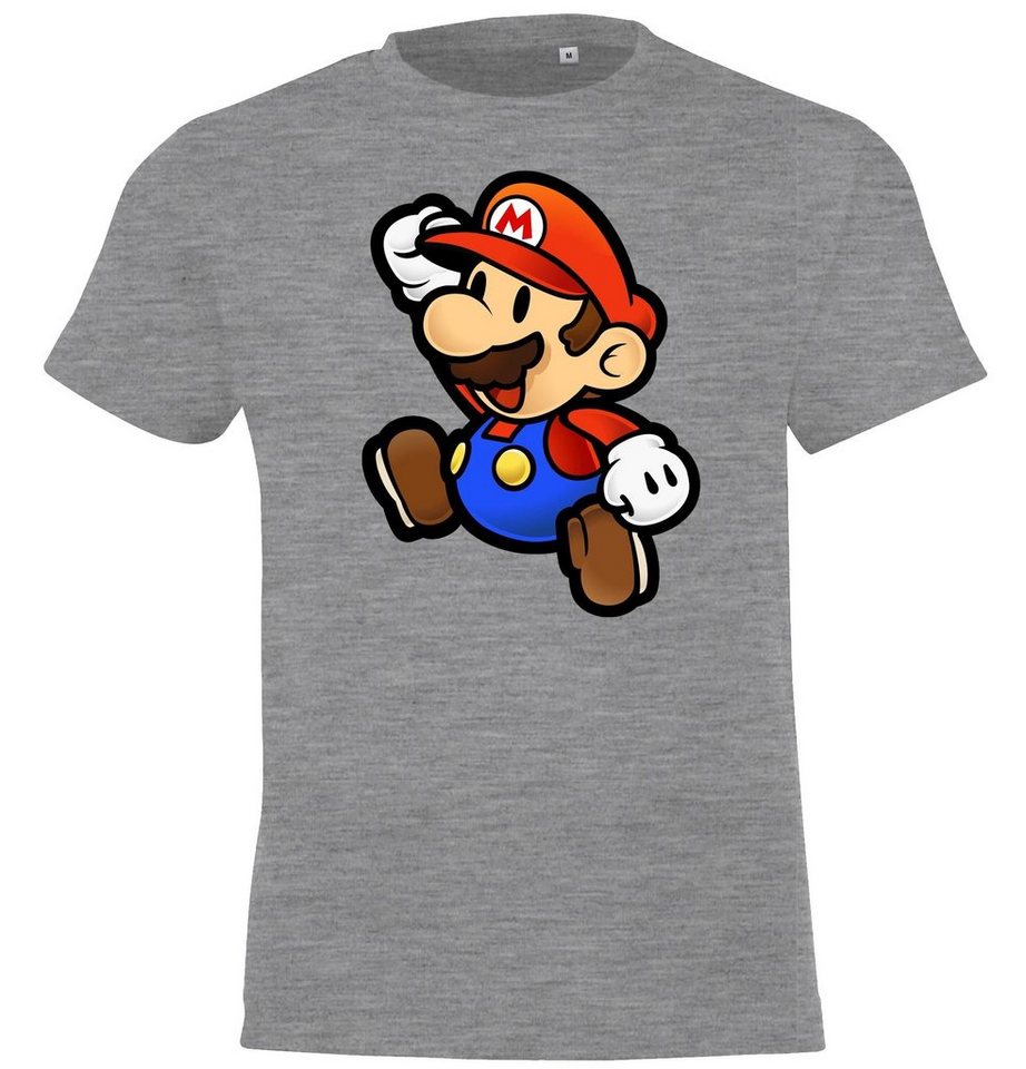 Youth Designz T-Shirt Mario Kinder T-Shirt Mit trendigem Front Print von Youth Designz