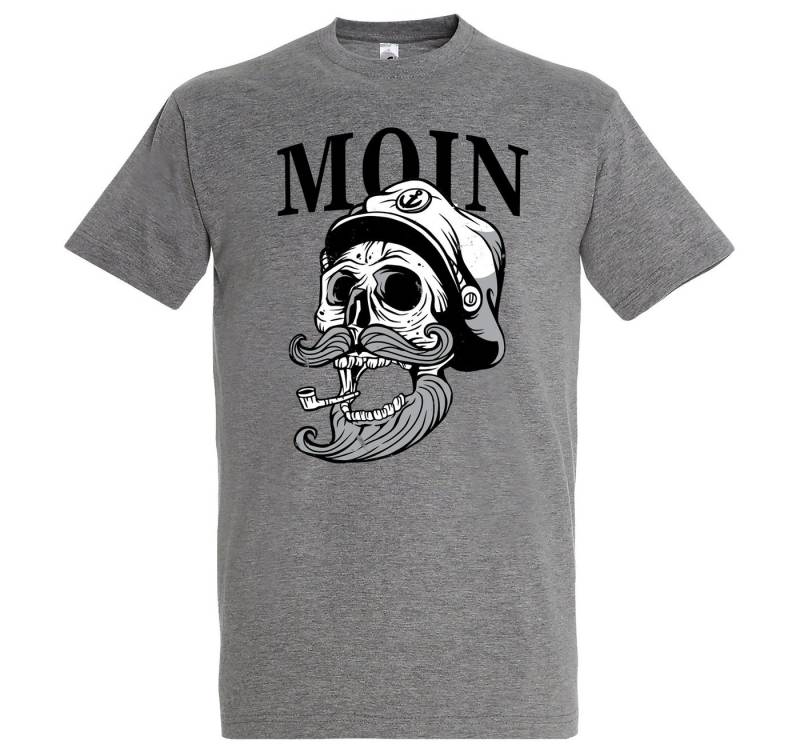 Youth Designz T-Shirt Moin Captain Skull Herren T-Shirt mit modischem Spruch Print von Youth Designz