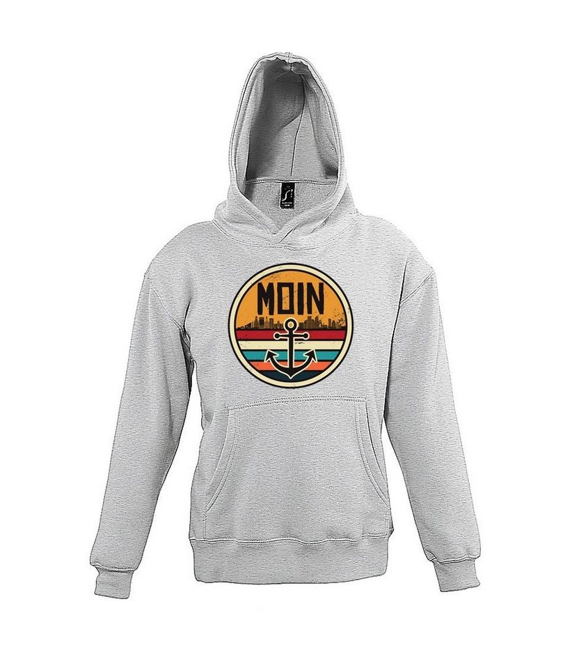 Youth Designz T-Shirt Moin Kinder Hoodie Pullover mit lustigem Frontprint von Youth Designz