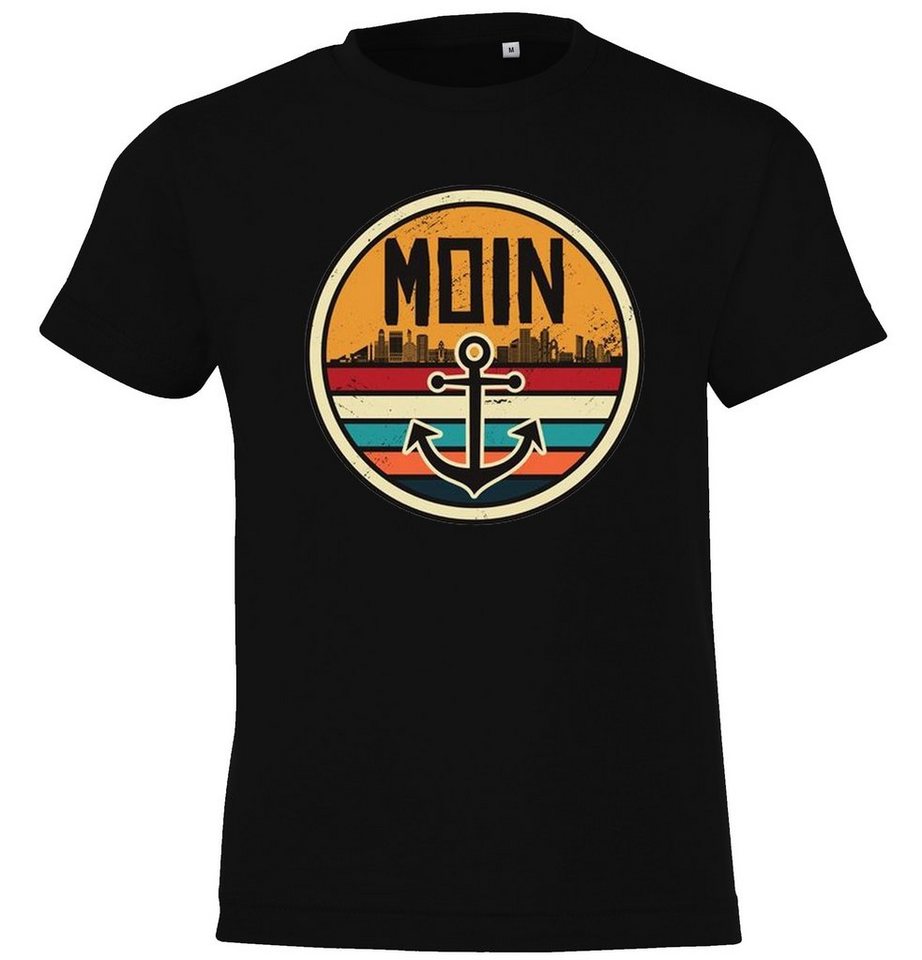 Youth Designz T-Shirt Moin Kinder Shirt für Jungen und Mädchen mit lustigem Frontprint von Youth Designz