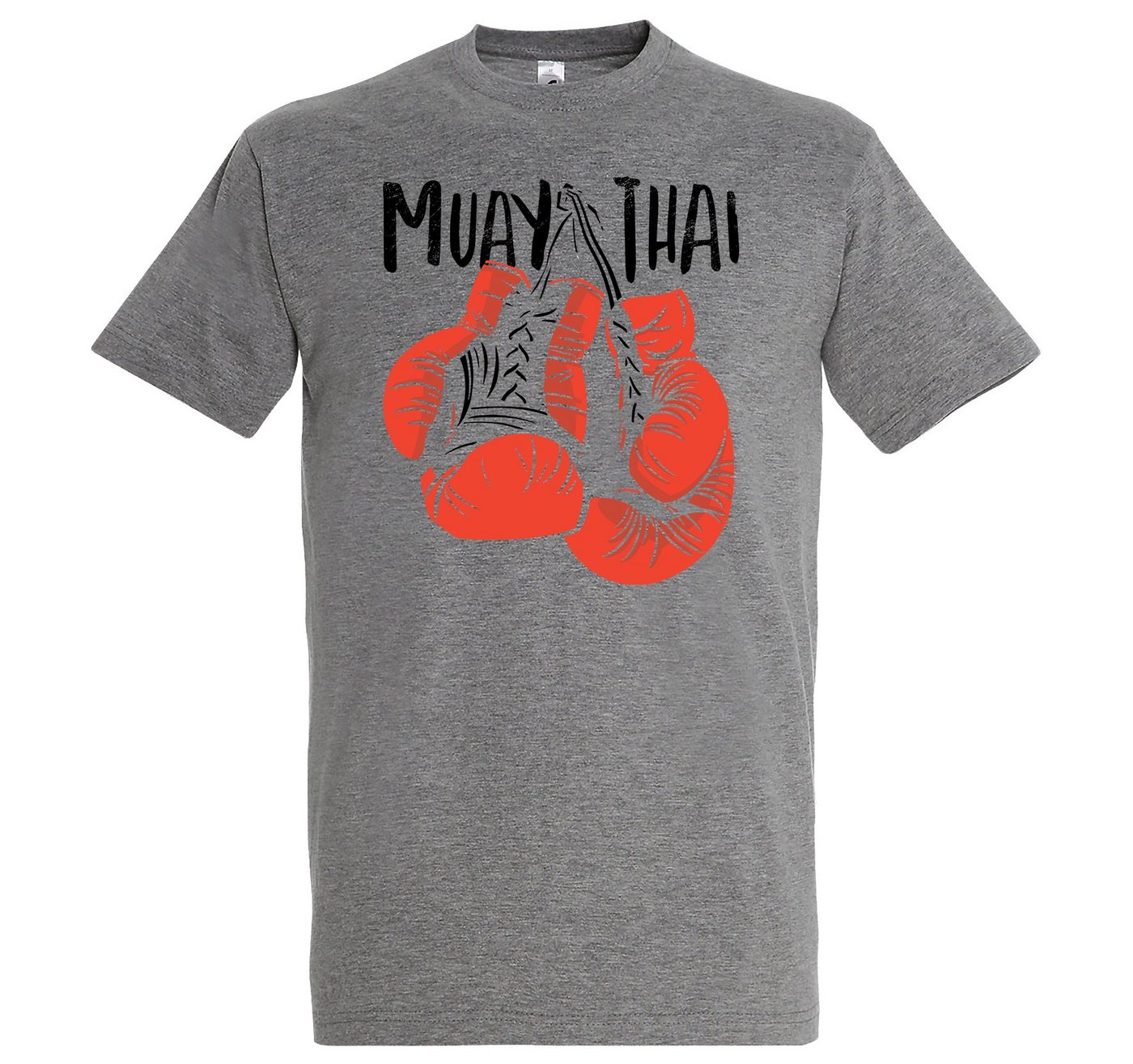 Youth Designz T-Shirt Muay Thai Boxen Herren Shirt mit trendigem Frontprint von Youth Designz