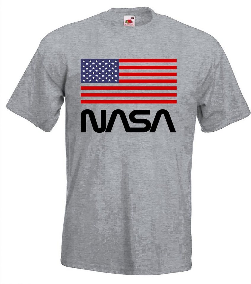 Youth Designz T-Shirt NASA USA Herren T-Shirt mit trendigem Frontprint von Youth Designz