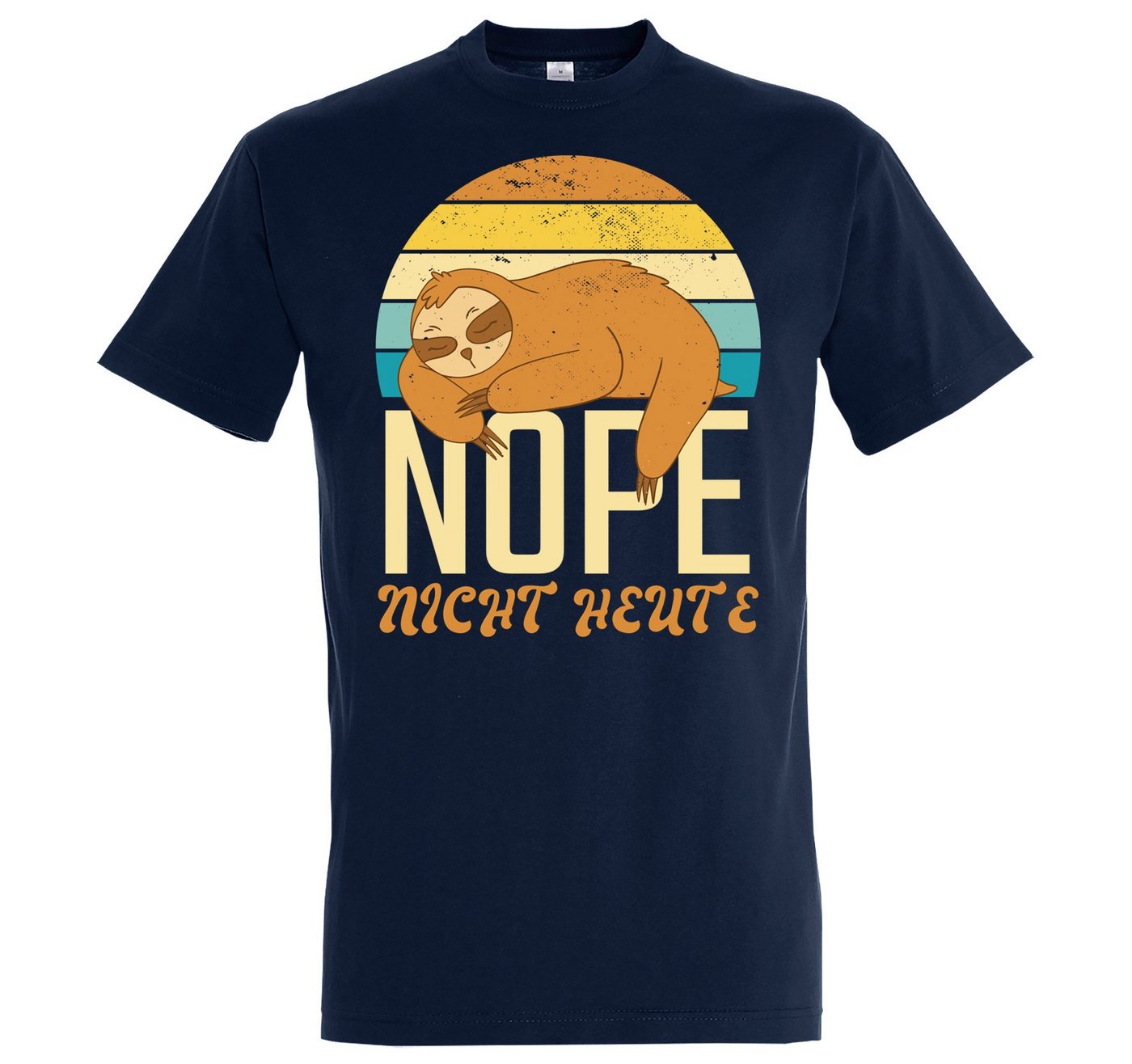 Youth Designz T-Shirt NOPE Nicht Heute Herren Shirt mit Trendigem Frontdruck von Youth Designz