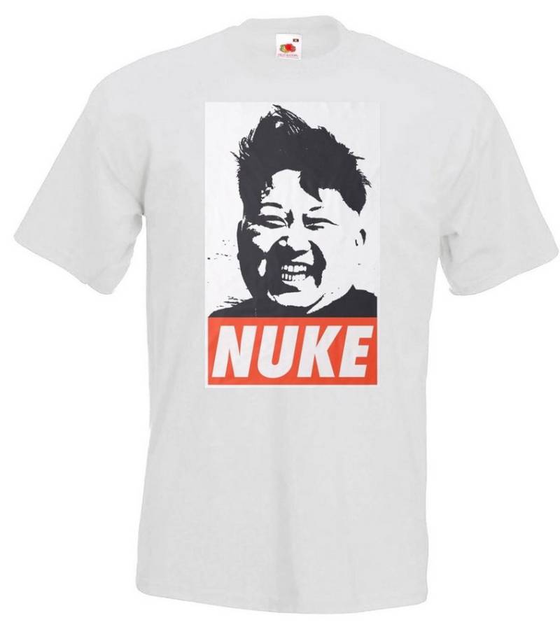 Youth Designz T-Shirt Nuke Herren T-Shirt mit modischem Frontprint von Youth Designz