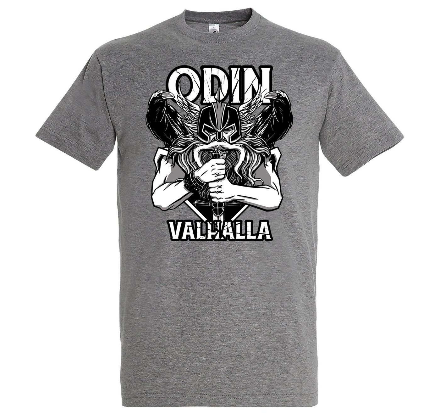 Youth Designz T-Shirt Odin Valhalla Herren T-Shirt mit trendigem Spruch von Youth Designz