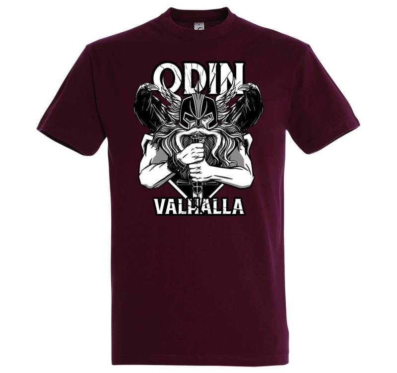 Youth Designz T-Shirt Odin Valhalla Herren T-Shirt mit trendigem Spruch von Youth Designz