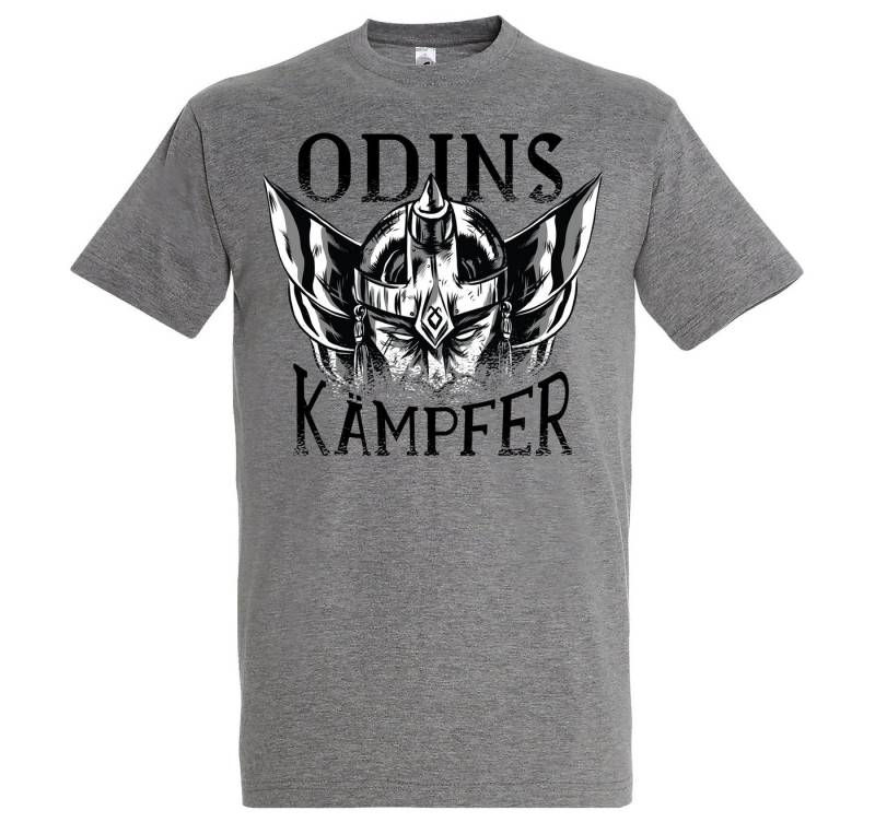Youth Designz T-Shirt Odins Kämpfer Herren T-Shirt mit Trendigem Frontdruck von Youth Designz
