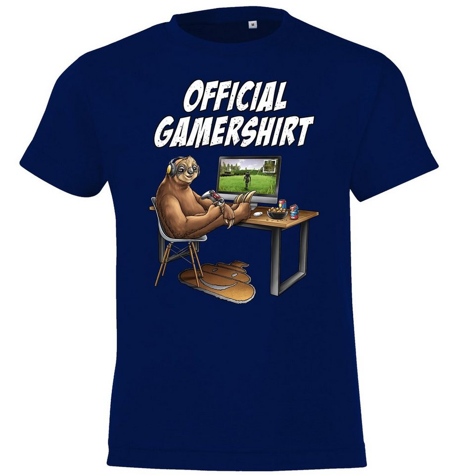 Youth Designz T-Shirt Official Gamershirt T-Shirt für Jungen und Mädchen mit coolem Gaming Motiv von Youth Designz