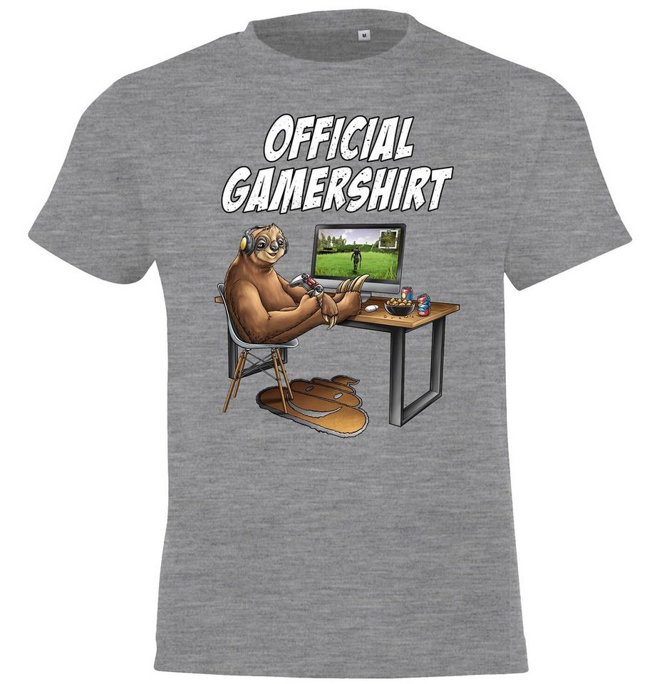 Youth Designz T-Shirt Official Gamershirt T-Shirt für Jungen und Mädchen mit coolem Gaming Motiv von Youth Designz