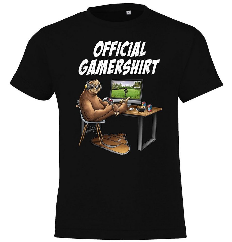 Youth Designz T-Shirt Official Gamershirt T-Shirt für Jungen und Mädchen mit coolem Gaming Motiv von Youth Designz