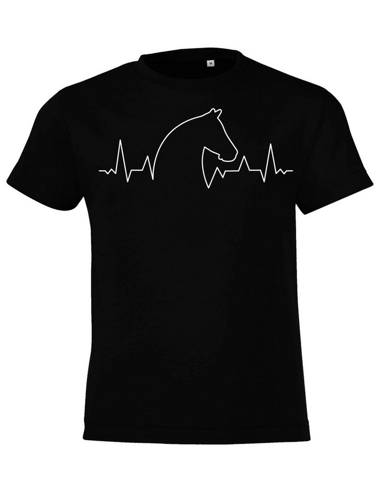 Youth Designz T-Shirt Pferd Heartbeat Kinder Shirt von Youth Designz
