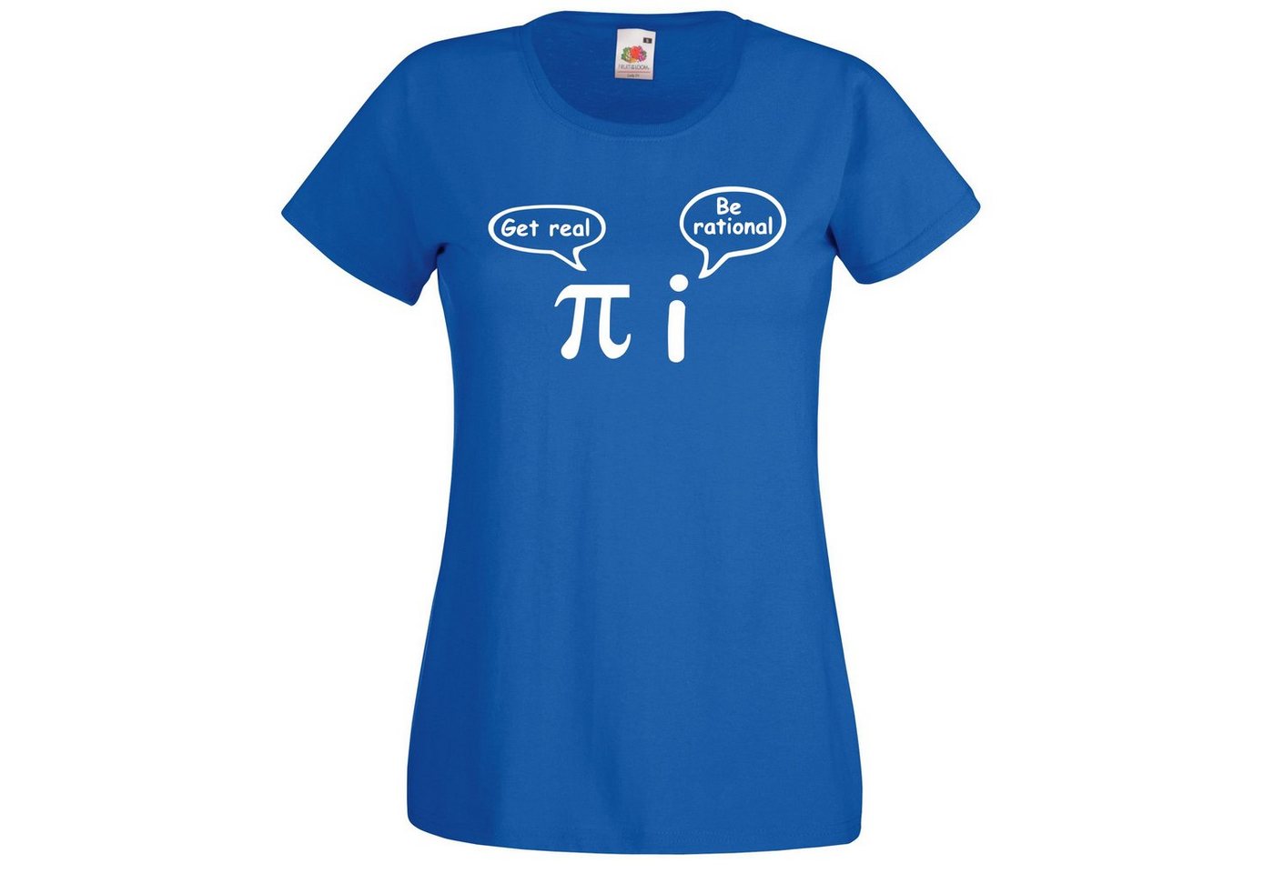 Youth Designz T-Shirt Pi Mathe Spruch Damen T-Shirt mit trendigem Frontprint von Youth Designz