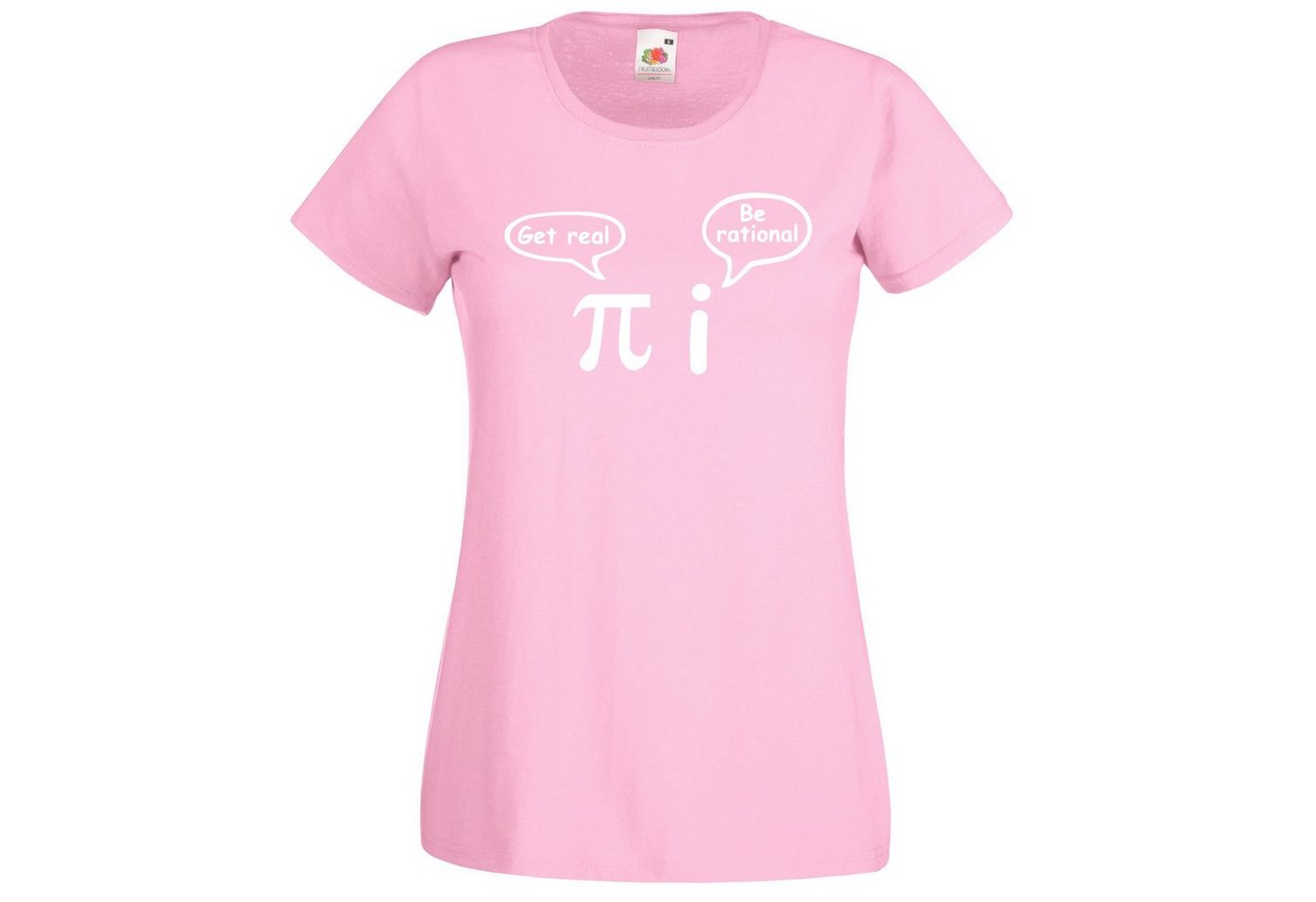 Youth Designz T-Shirt Pi Mathe Spruch Damen T-Shirt mit trendigem Frontprint Youth Designz T-Shirt Pi Mathe Spruch Damen T-Shirt mit trendigem Frontprint von Youth Designz