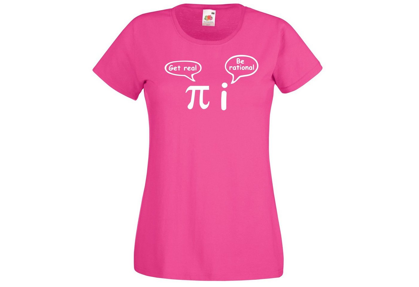 Youth Designz T-Shirt Pi Mathe Spruch Damen T-Shirt mit trendigem Frontprint Youth Designz T-Shirt Pi Mathe Spruch Damen T-Shirt mit trendigem Frontprint von Youth Designz