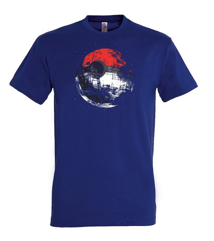 Youth Designz T-Shirt Poke Stern Ball Herren T-Shirt mit trendigem Frontprint Youth Designz T-Shirt Poke Stern Ball Herren T-Shirt mit trendigem Frontprint von Youth Designz