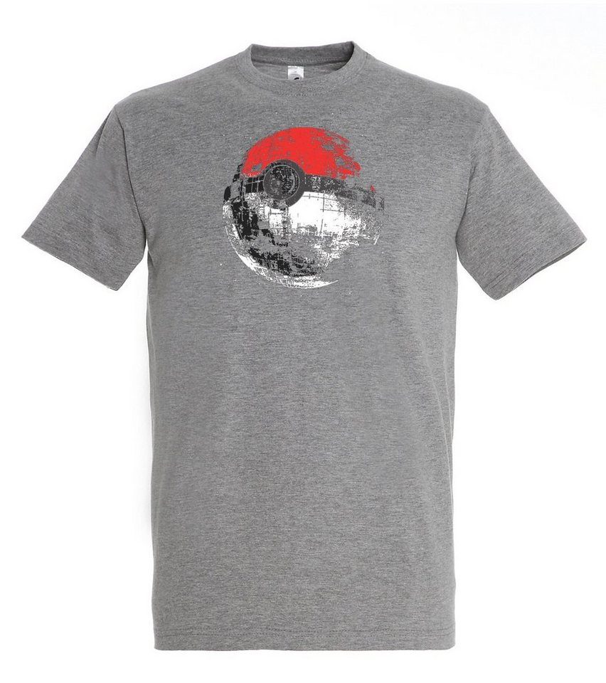 Youth Designz T-Shirt Poke Stern Ball Herren T-Shirt mit trendigem Frontprint von Youth Designz
