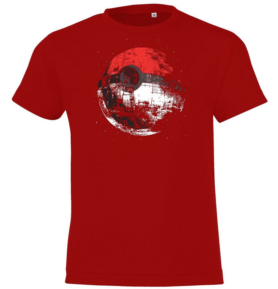 Youth Designz T-Shirt Poke Stern Ball Kinder Shirt für Jungen und Mädchen mit trendigem Front Print von Youth Designz