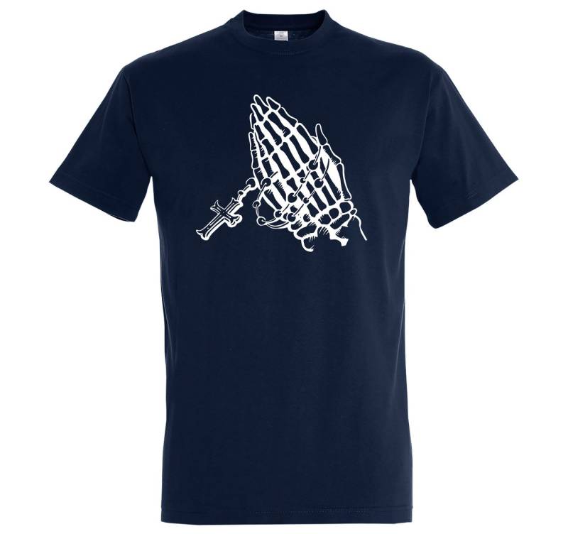 Youth Designz T-Shirt Pray Beten Gläubig Herren Shirt mit coolem Frontprint von Youth Designz