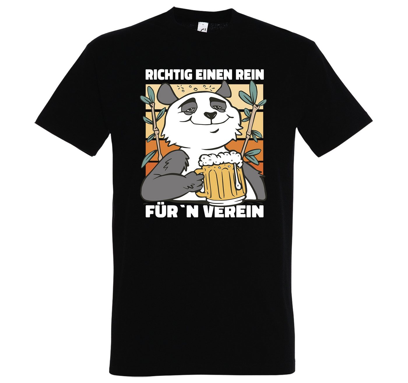 Youth Designz T-Shirt Richtig Ein Rein, Für´n Verein" Herren Shirt mit trendigem Frontprint" von Youth Designz