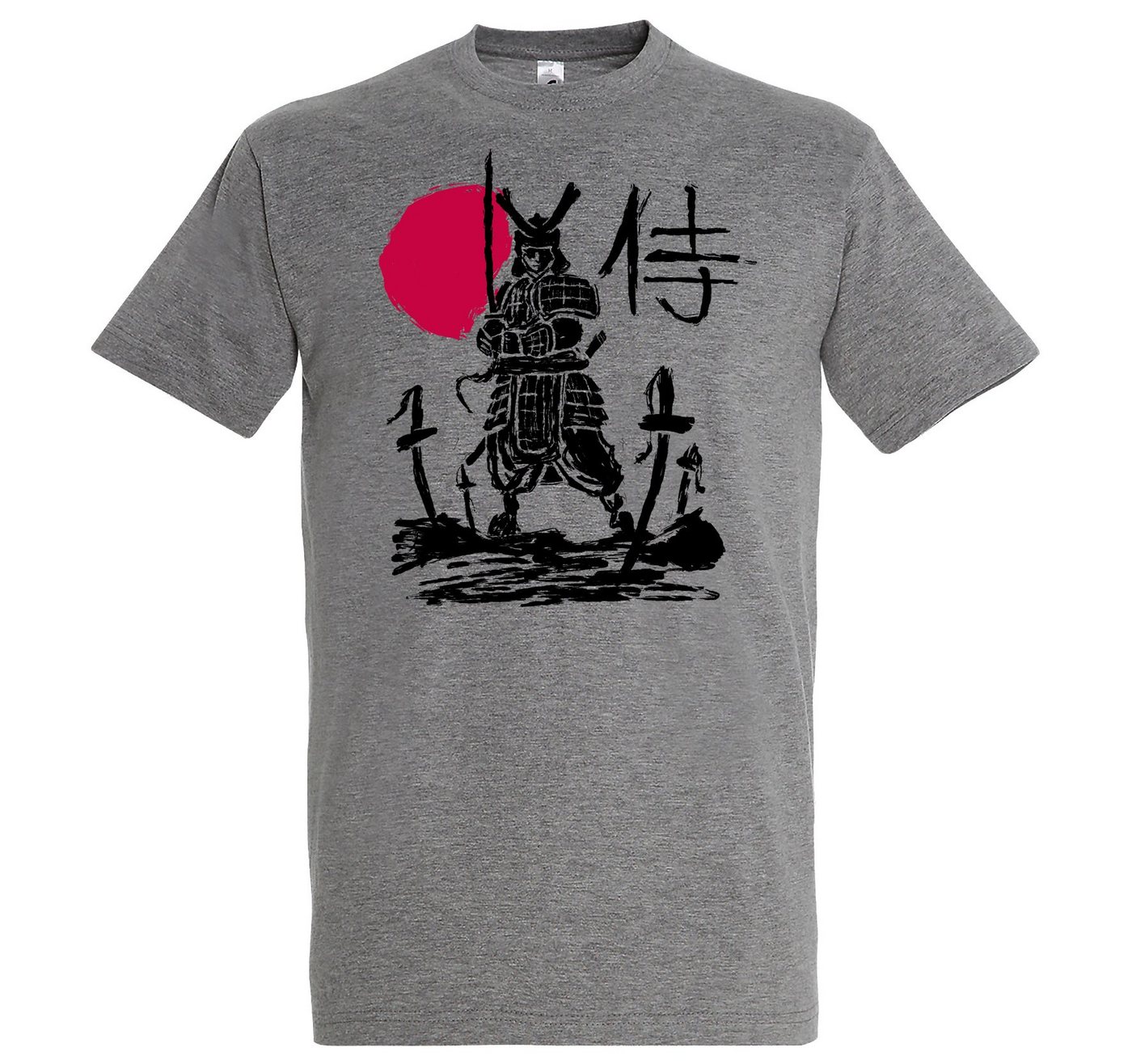 Youth Designz T-Shirt Samurai Herren Shirt mit Trendigem Japan Frontdruck von Youth Designz