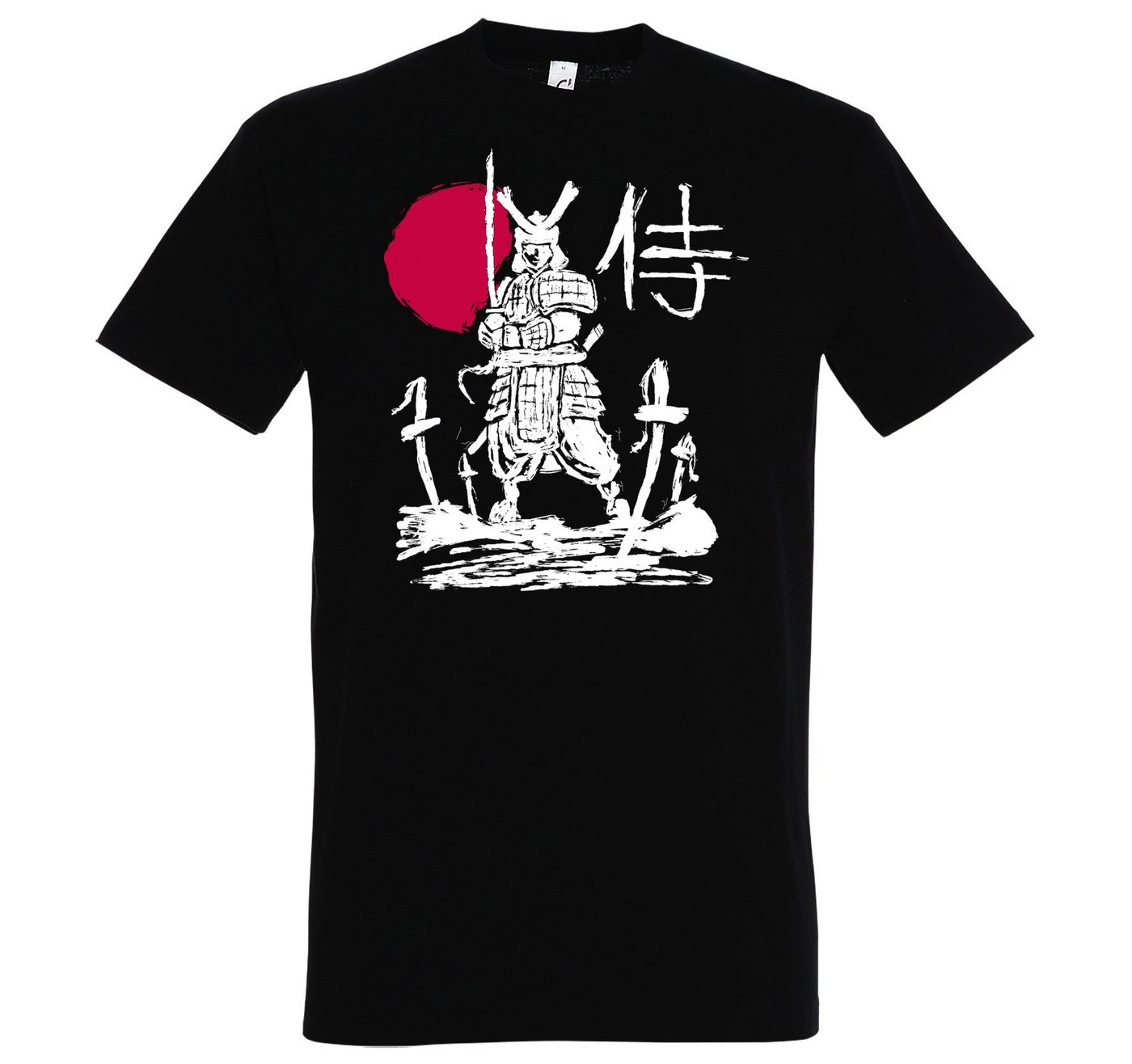 Youth Designz T-Shirt Samurai Herren Shirt mit Trendigem Japan Frontdruck von Youth Designz