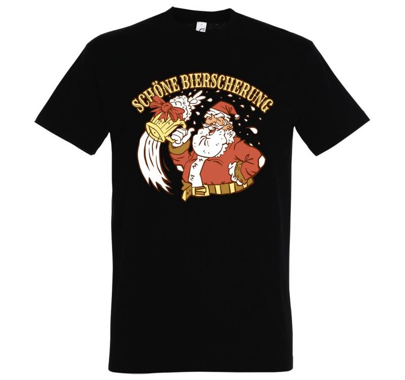 Youth Designz T-Shirt "Schöne Bierscherung" Herren Shirt mit trendigem Frontprint von Youth Designz