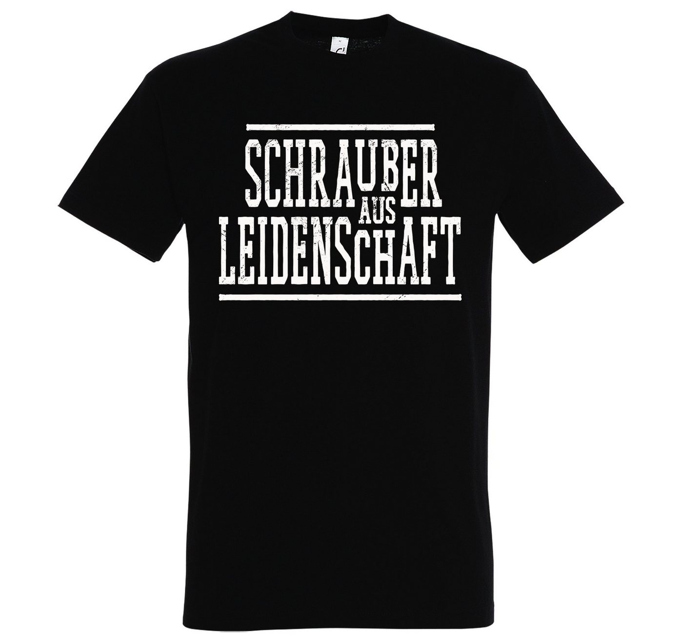 Youth Designz T-Shirt Schrauber Aus Leidenschaft Herren Shirt mit lustigem Spruch Print von Youth Designz