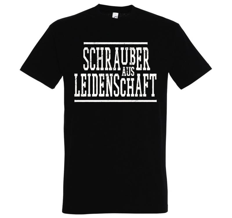 Youth Designz T-Shirt Schrauber Aus Leidenschaft Herren Shirt mit lustigem Spruch Print von Youth Designz