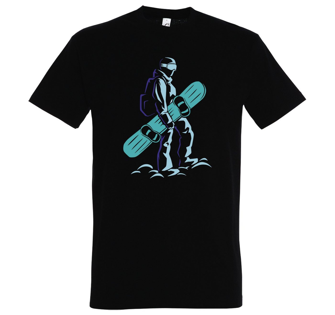 Youth Designz T-Shirt Snowboarding Herren Shirt mit trendigem Frontprint von Youth Designz