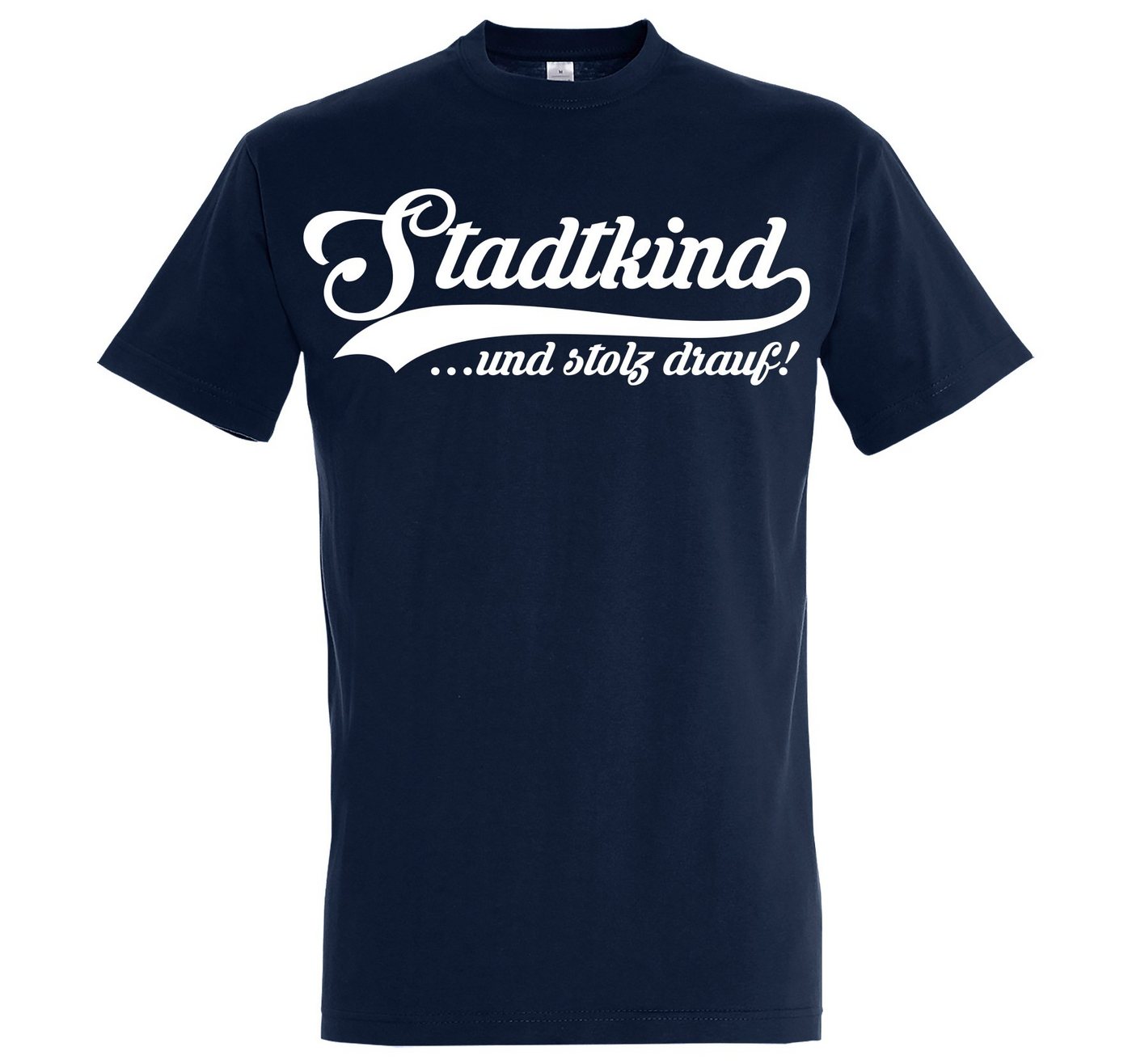 Youth Designz T-Shirt Stadtkind Herren Shirt mit trendigen Frontprint von Youth Designz