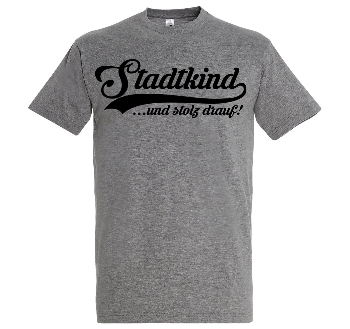 Youth Designz T-Shirt Stadtkind Herren Shirt mit trendigen Frontprint von Youth Designz