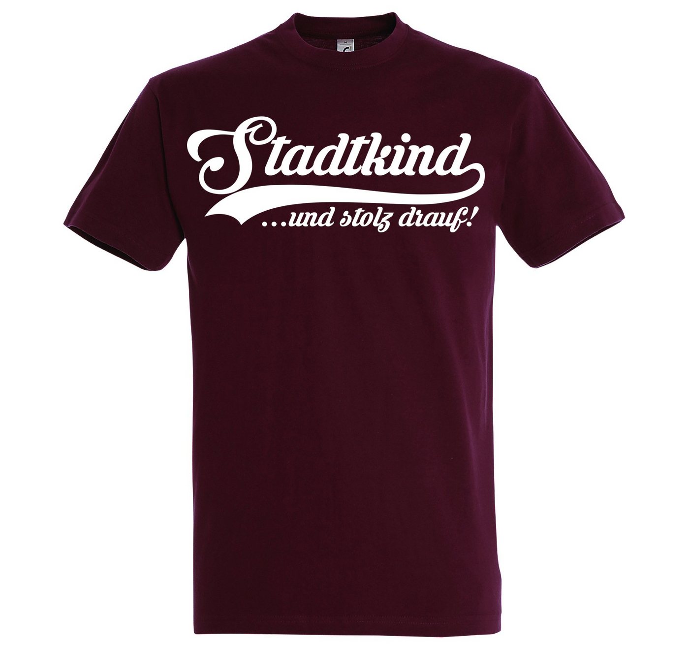 Youth Designz T-Shirt Stadtkind Herren Shirt mit trendigen Frontprint von Youth Designz