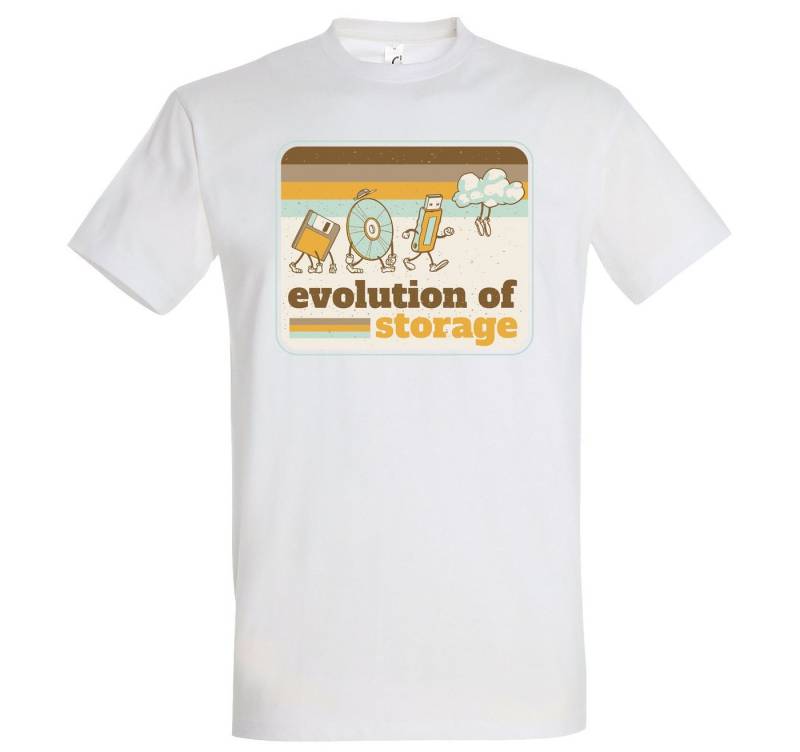 Youth Designz T-Shirt Storage Evolution Herren Shirt mit trendigem Frontprint von Youth Designz