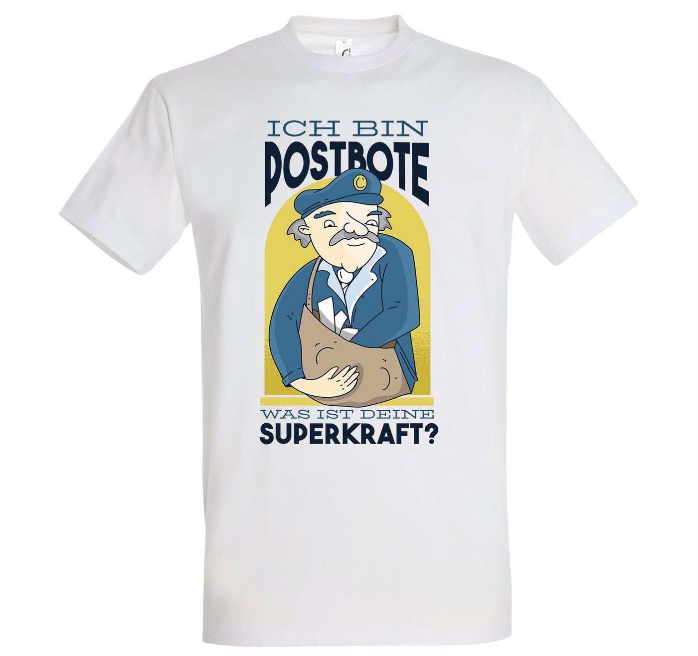 Youth Designz T-Shirt Super Postbote Herren Shirt mit trendigem Frontprint von Youth Designz